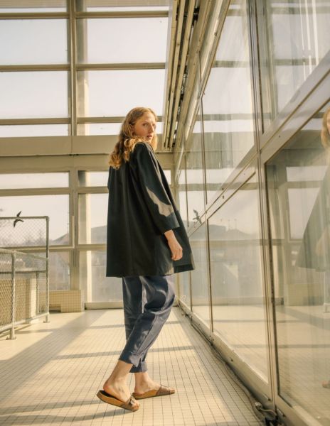 Kimono "Bergläufer" 429.-<br/>Hose "Fasan" 319.-